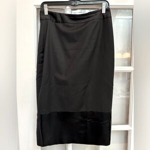 Vintage Y2K L.A.M.B Gwen Stefani Cashmere Wool Ska Rock Glam Pencil Skirt Size 6